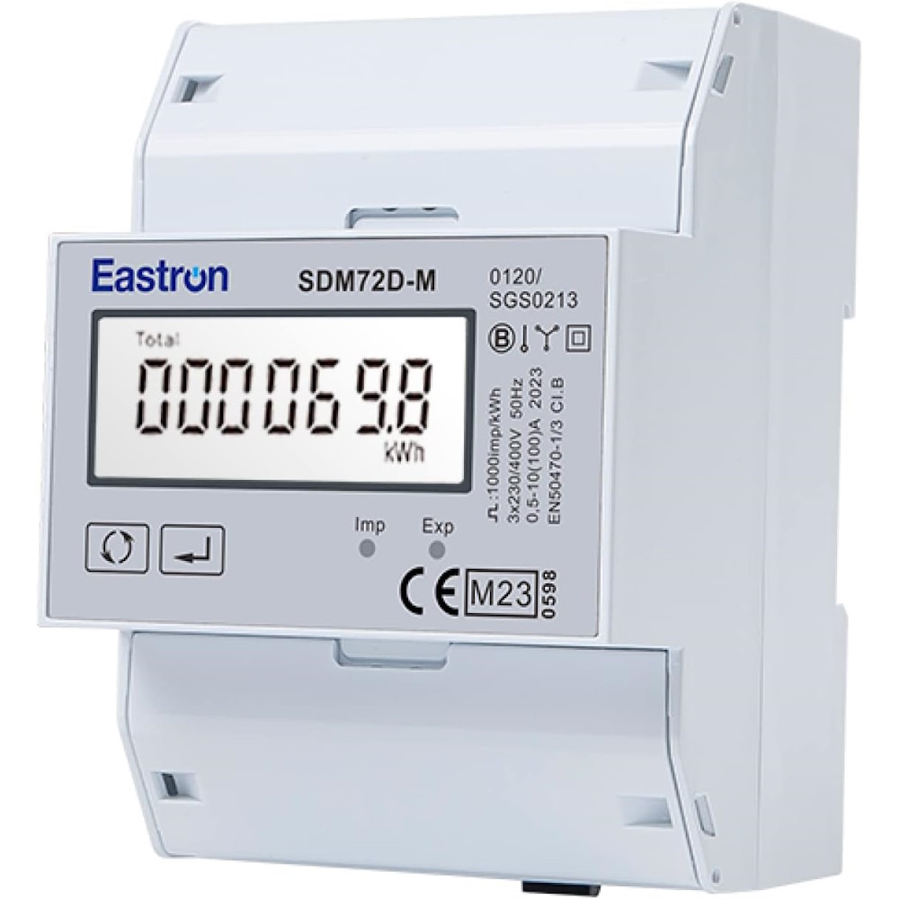 Smart Meter Eastron SDM72D-M RS485 ModBus